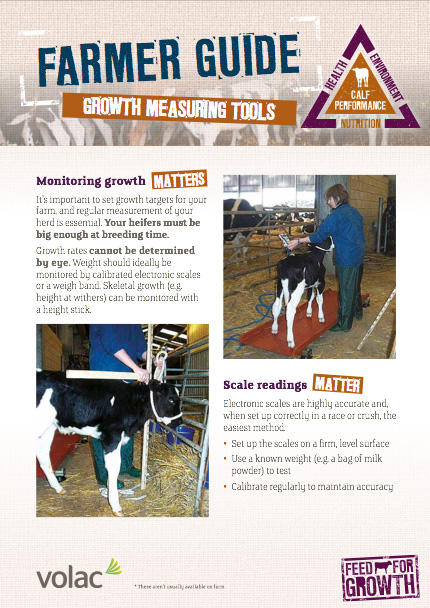 Nutrition: Farmers guide - Growth Measuring Tools